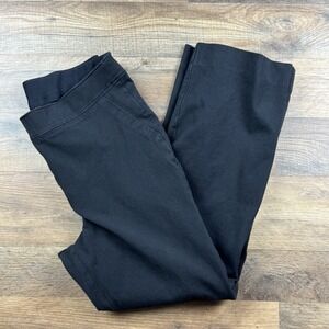 Spanx The Perfect Fit Kick Flare‎ Pants Medium Solid Black